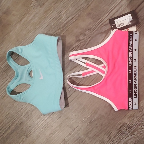 Under Armour & Nike Sports Bras Size Small - Picture 1 of 10
